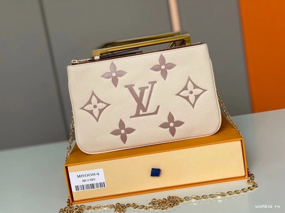 WIS ZIP LOUIS VUITTON DOUBLE POCHETTE 1018